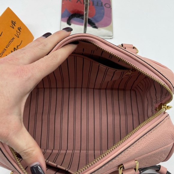 Louis Vuitton Speedy 25 B Monogram Empreinte Pink - Picture 15 of 16